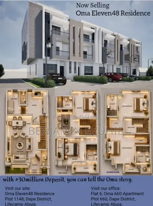 5 Bedrooms Semi Detached Apartment