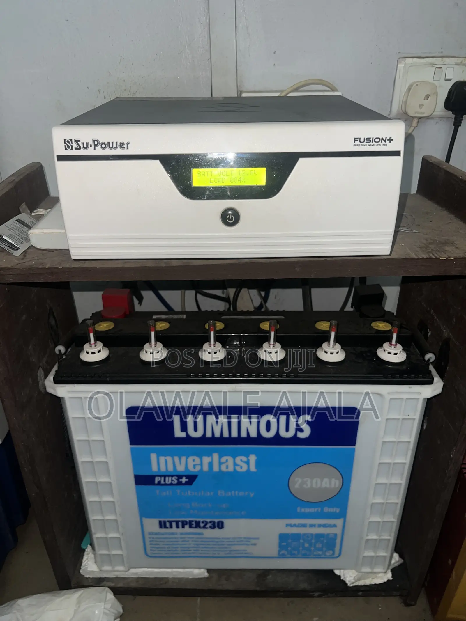 Complete 12v, 1.5kva Solar Inverter Solution
