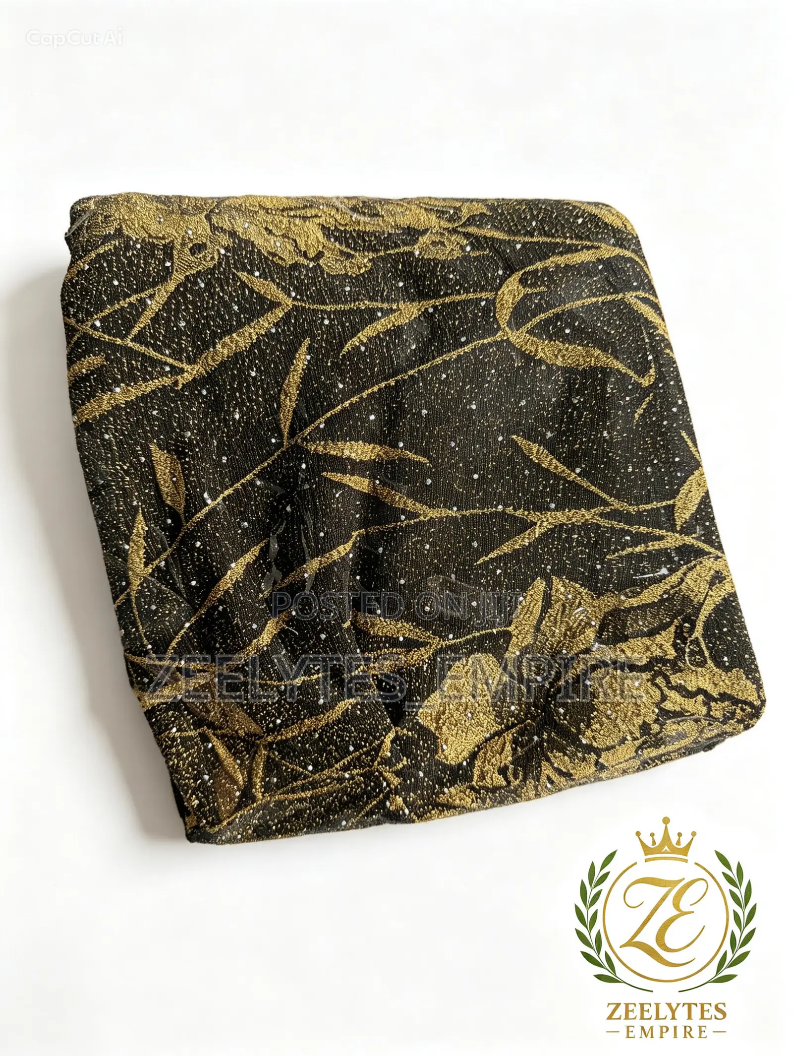 Luxurious Embellished Lurex