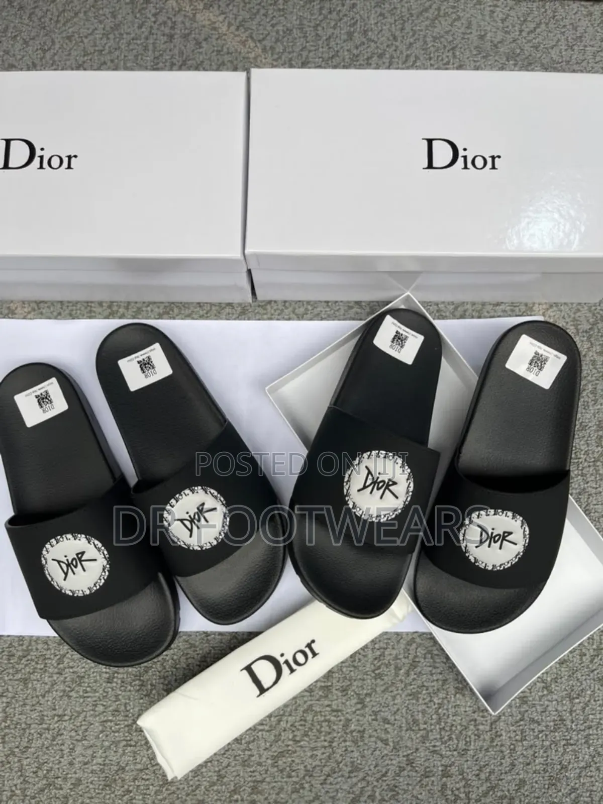Dior Rubber Slides