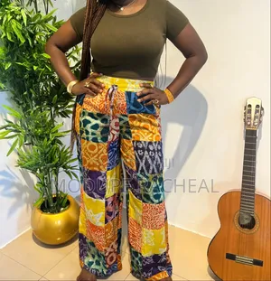 Adire Patch Pants