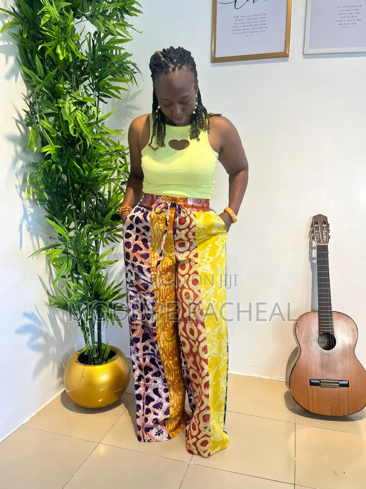 Adire Patch Pants