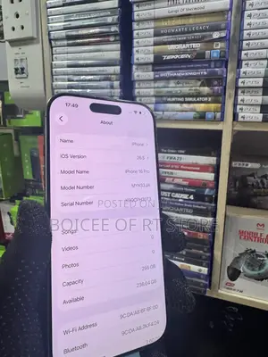 Apple iPhone 16 Pro 256 GB Silver