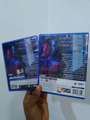 Ps5 and Ps4 SpiderMan Miles Morales Cd