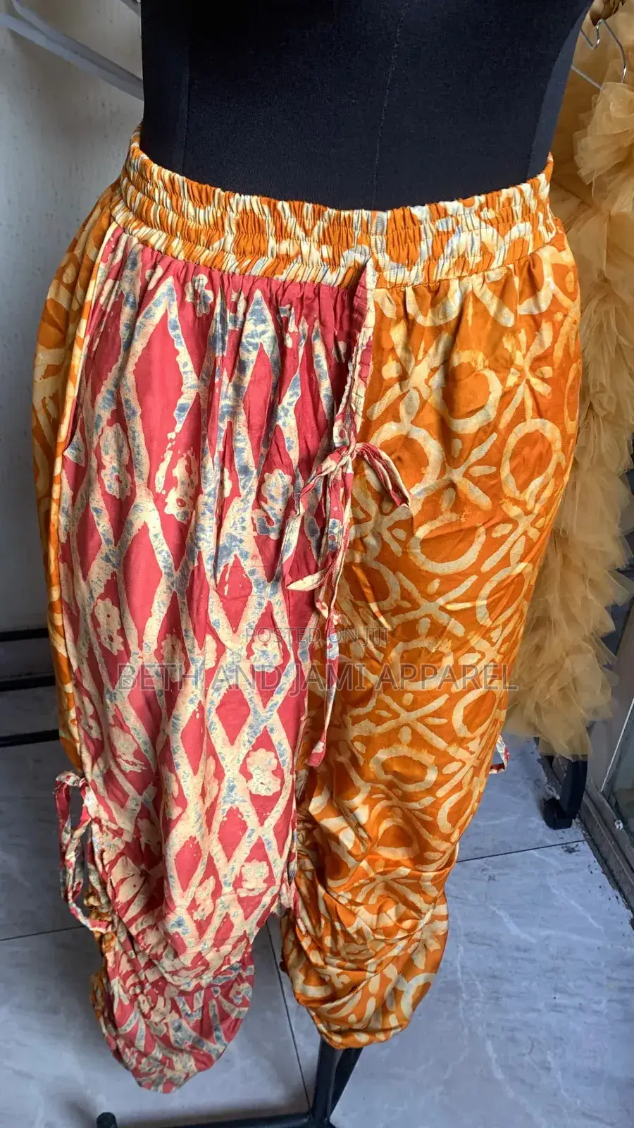 Adire Patch Pants
