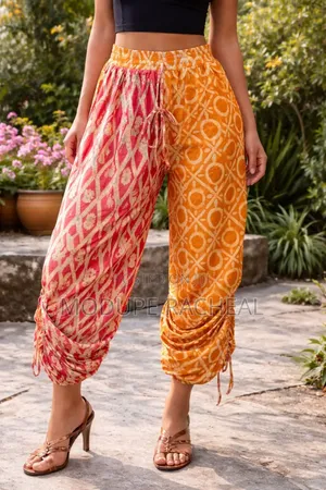 Adire Patch Pants