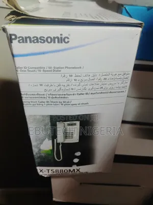 Panasonic Kx-Ts880mx Intercom Phone Telephone Box