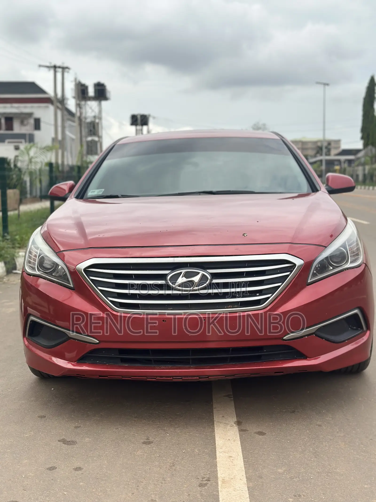 Hyundai Sonata 2017 Red