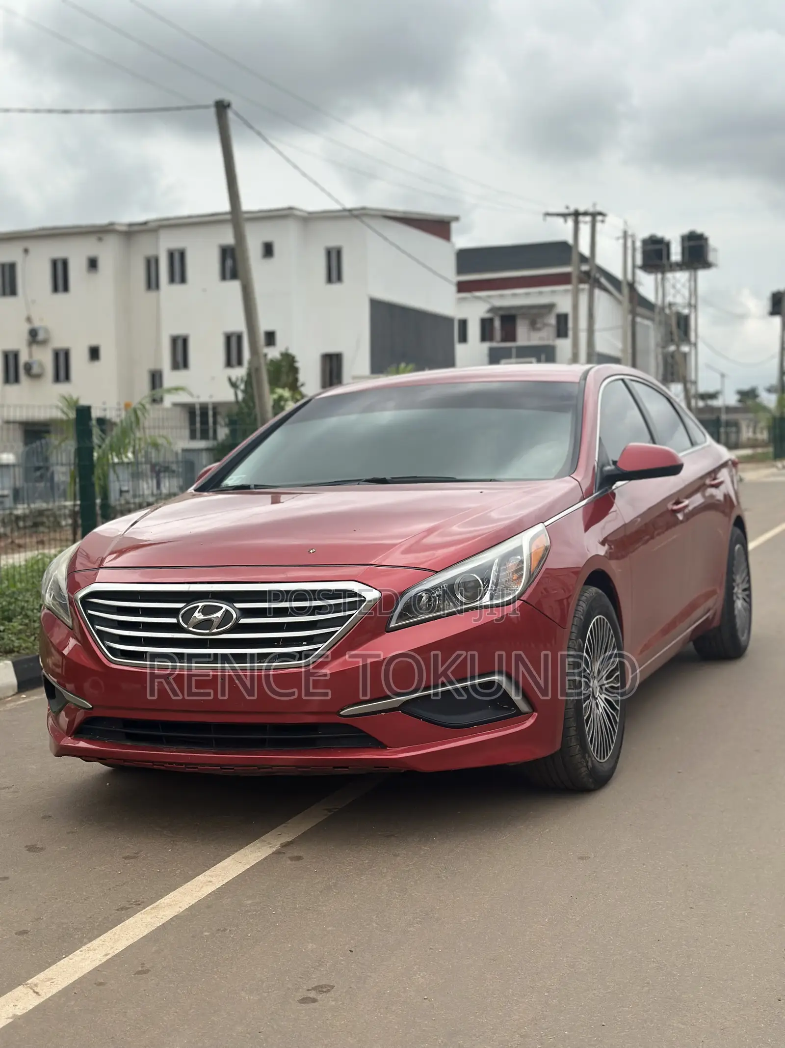 Hyundai Sonata 2017 Red