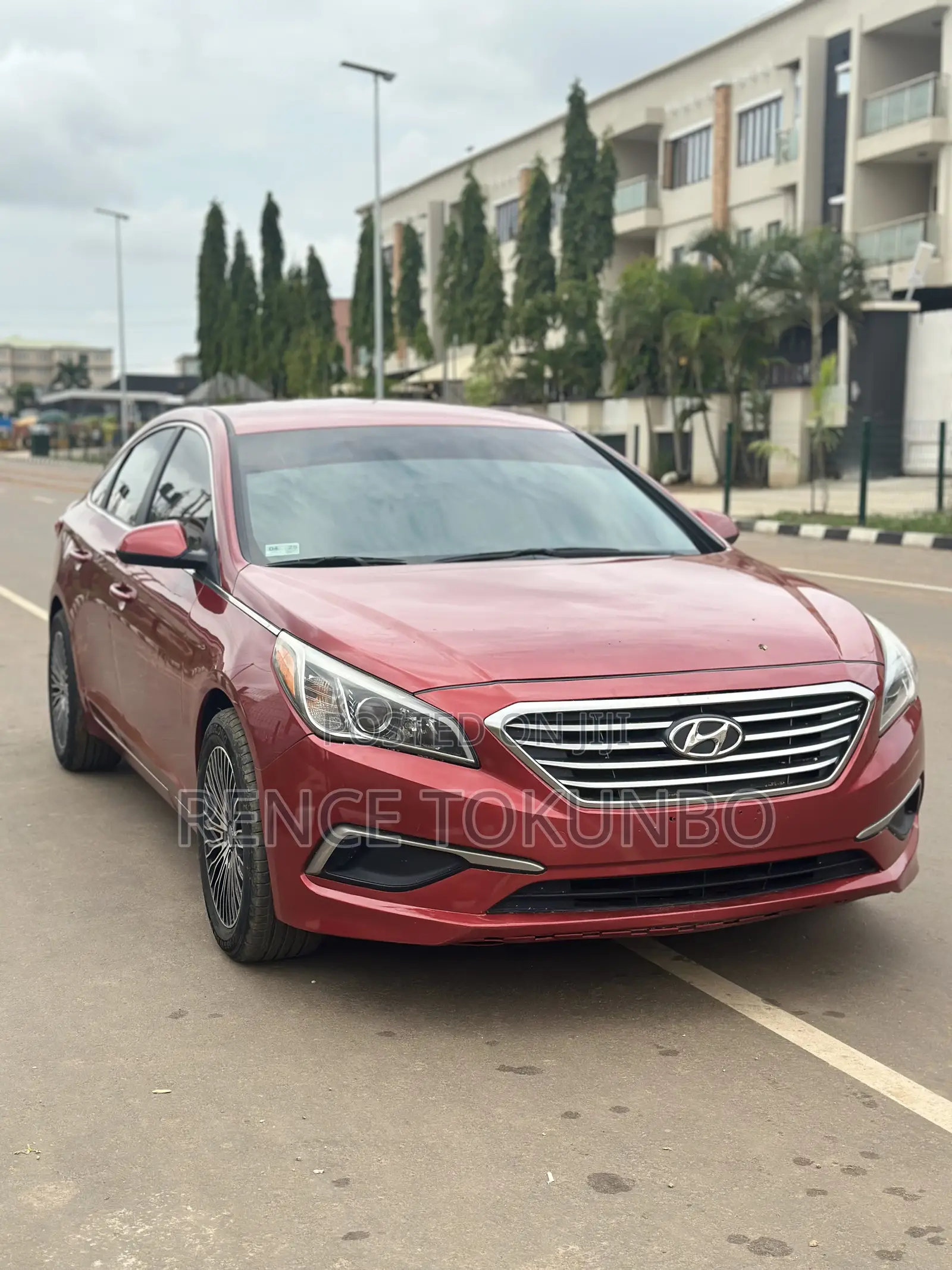 Hyundai Sonata 2017 Red