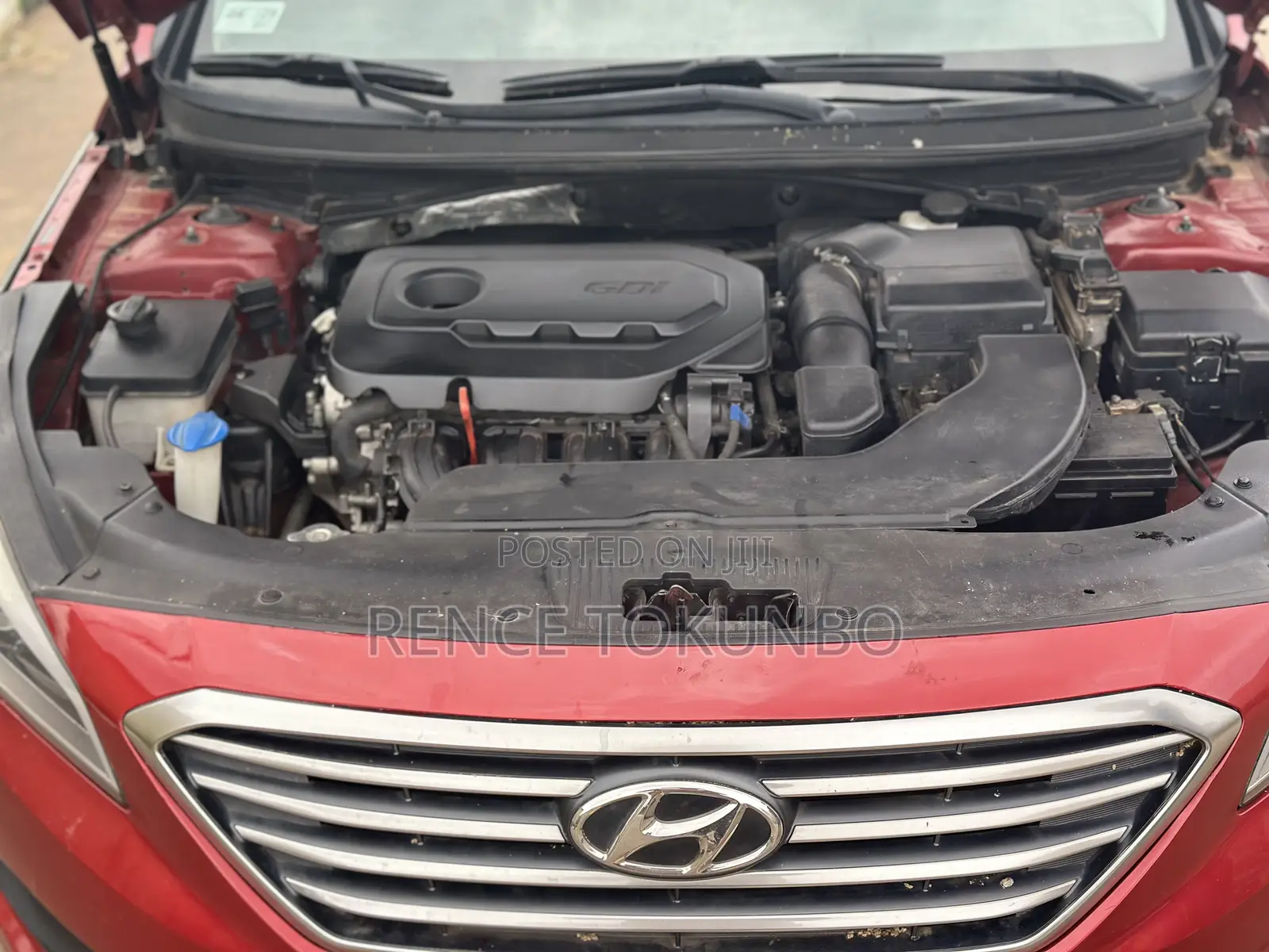 Hyundai Sonata 2017 Red