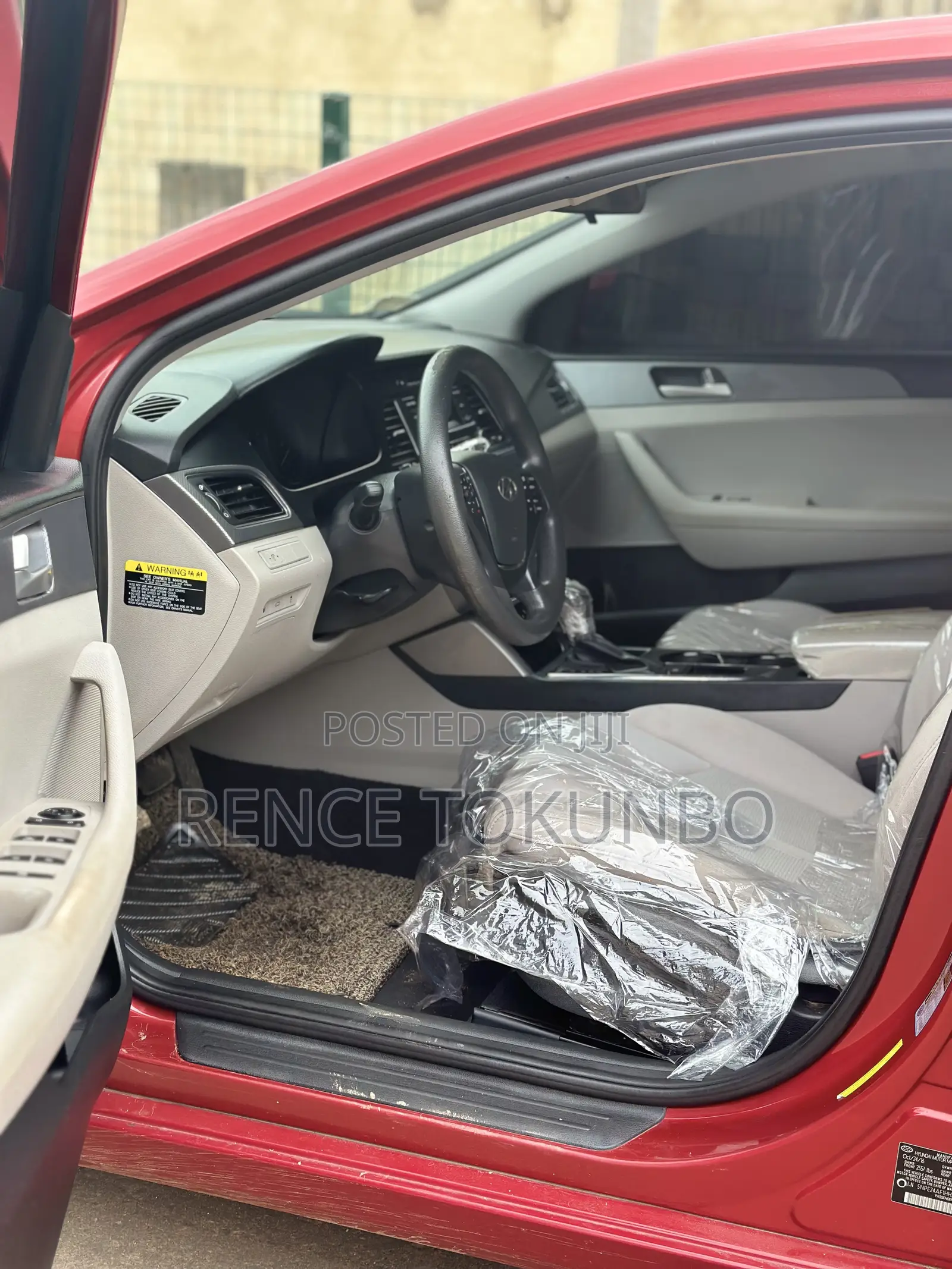 Hyundai Sonata 2017 Red