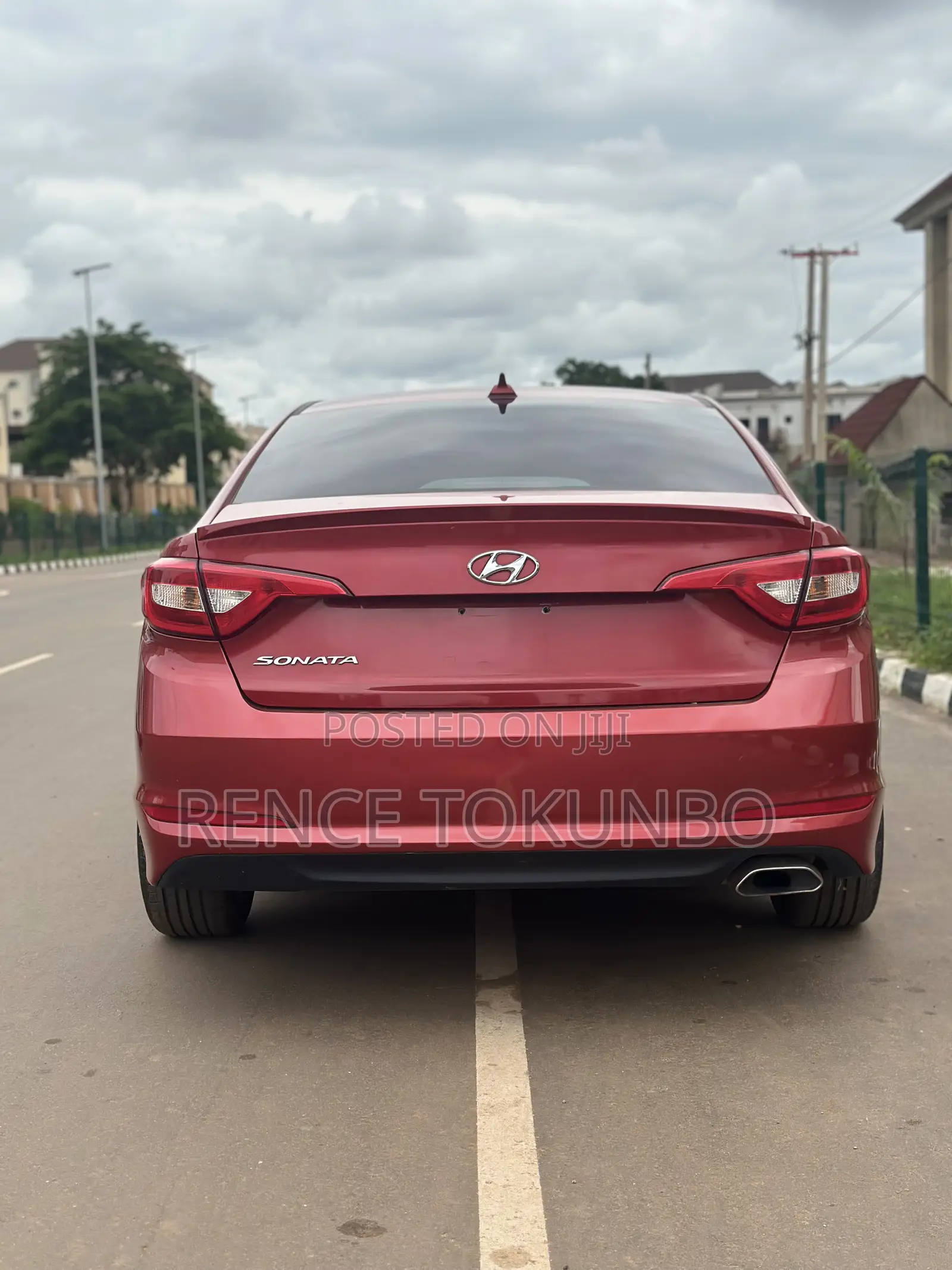 Hyundai Sonata 2017 Red