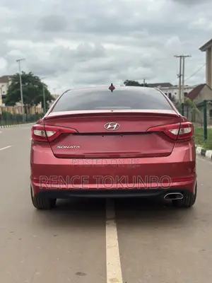 Hyundai Sonata 2017 Red