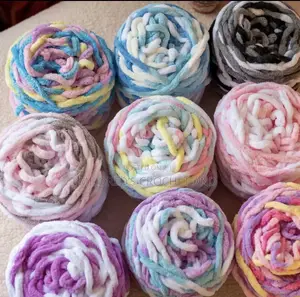 Multi Colored Icicle Yarn