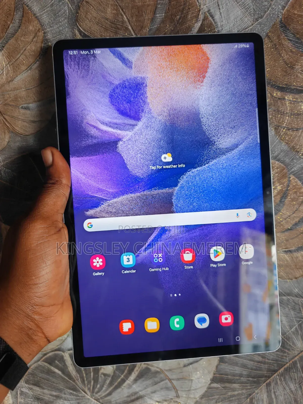 Samsung Galaxy Tab S7 FE 128 GB Silver
