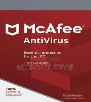 McAfee AntiVirus (2026) 1 Device 1 Year McAfee Key