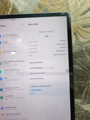 Samsung Galaxy Tab S7 128 GB Gray