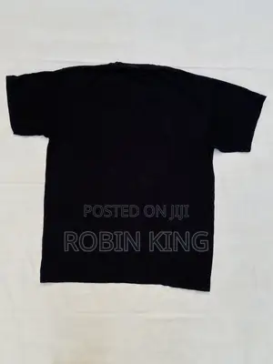 Fruit of the Loom Valueweight v-Neck Black Plain Tee Shirt Size X L
