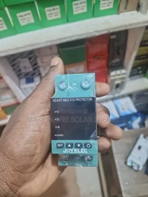 Adjustable Voltage Protector 63A 2p