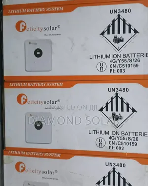 5kwh 24v Felicity Solar Lithium Ion Battery FLA