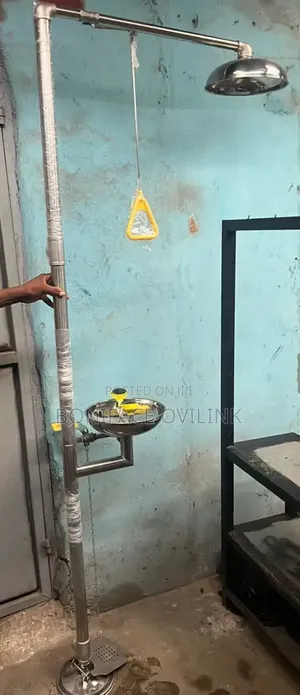 Eyewash Station/Safety Shower Stainless Steel