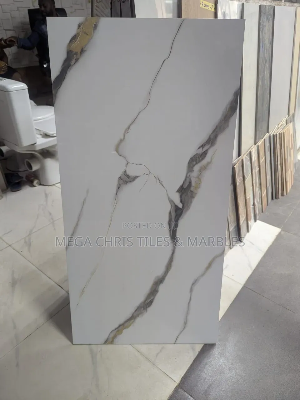 Carara White 60x120 for Sitting Rooms