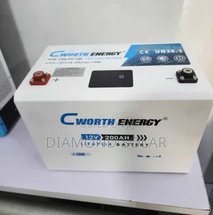 200ah 2.56kwh 12v C Worth Energy Lithium Ion Battery