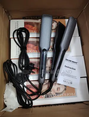Salon Maxx Hair Straightener 500°f With Screen Touch Function
