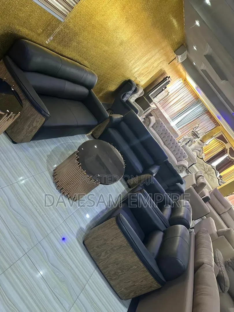 High End Exquisitely Finished Imported Luxury Leather Sofa