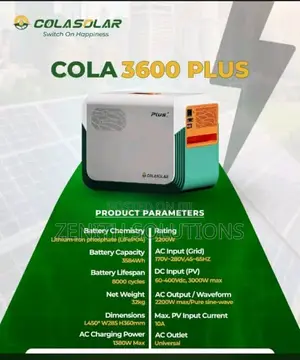 Cola 3600 Plus : Hybrid Long Lasting Solar Inverter
