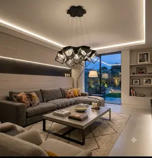 New Modern Gypsophila Warm Master Bedroom Led Ceiling Chandelier