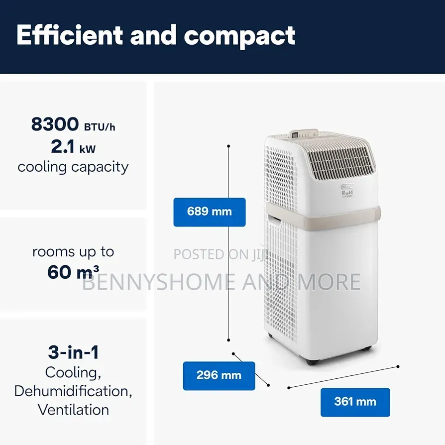 De'Longhi Pinguino Compact Portable Air Conditioner