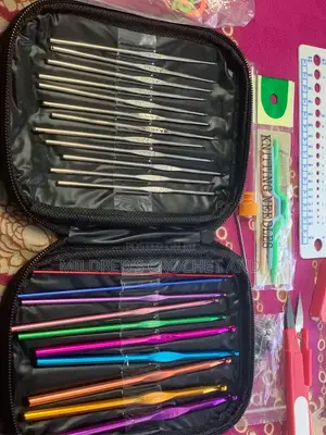 Leather Purse Crochet Hook Set