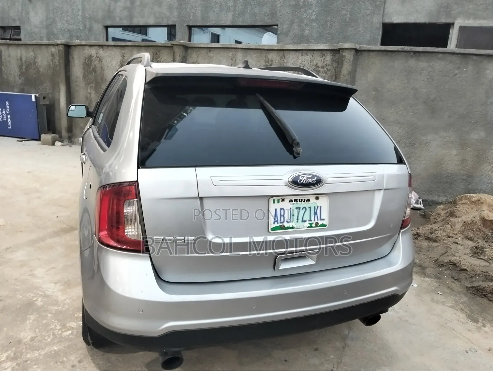 Ford Edge 2012 Silver