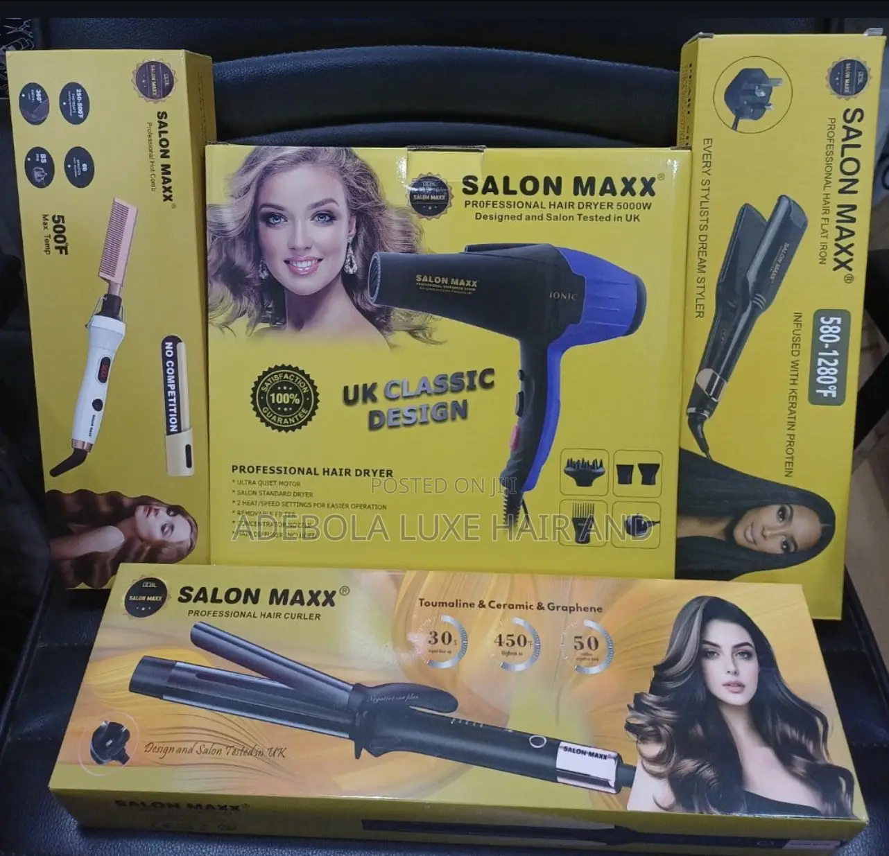 Salon Maxx Styling Tools Set