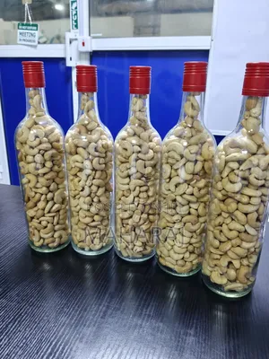 Cashew in Glass Bottle
