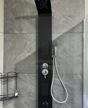 Quality Black Colour Shower Panel