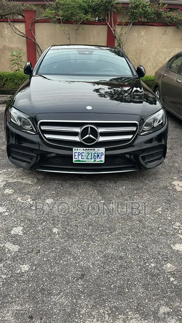 Mercedes-Benz E350 2020 Black