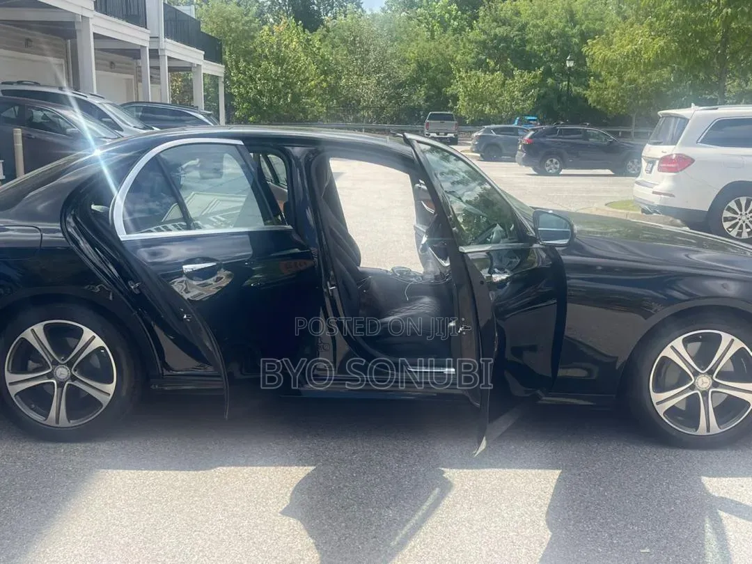 Mercedes-Benz E350 2020 Black