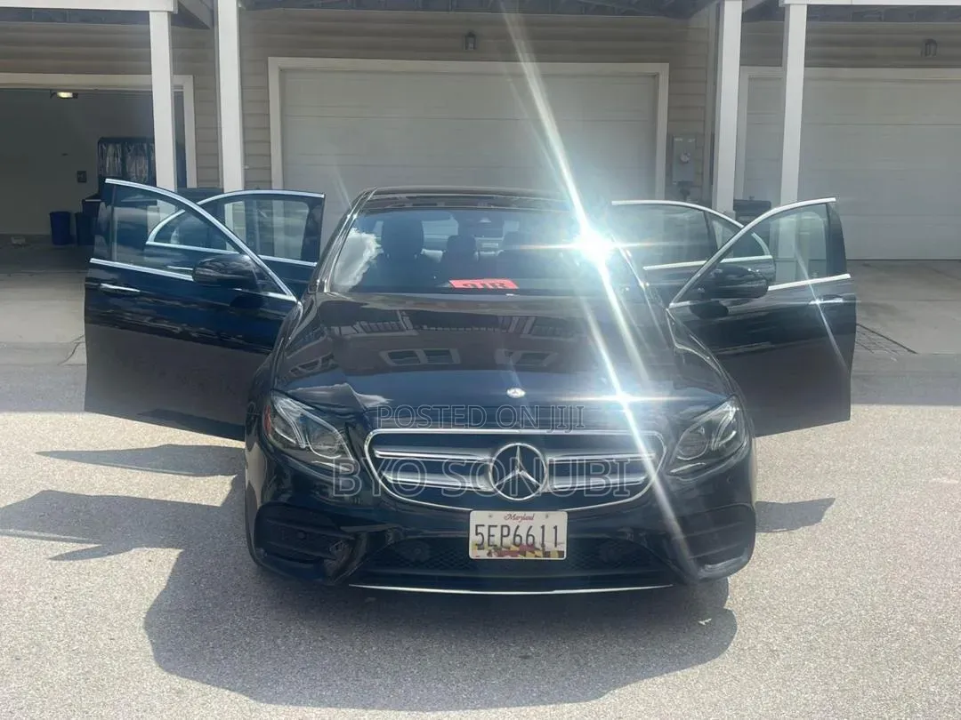 Mercedes-Benz E350 2020 Black