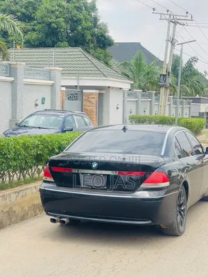 BMW 7 Series 730Li 2005 Black