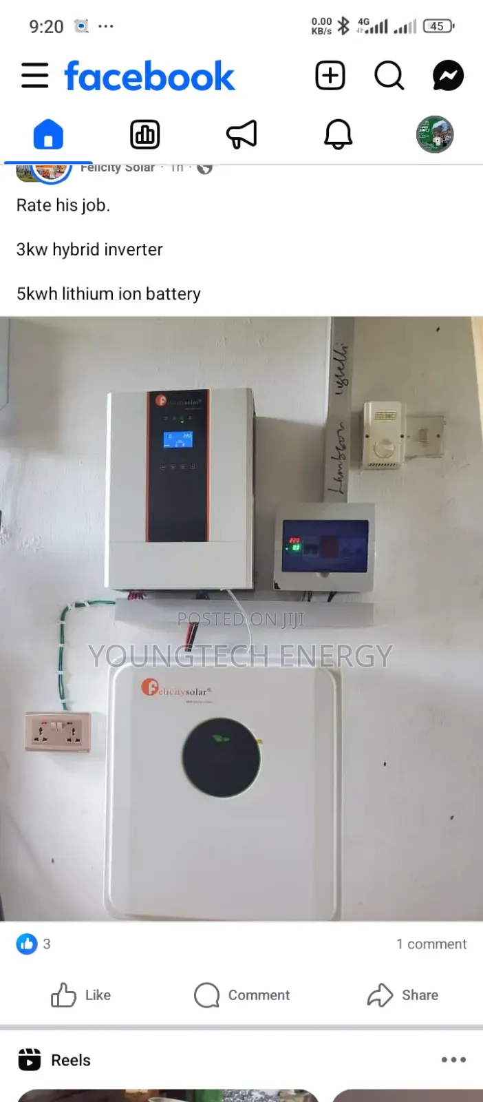 Felicity 5kwh Setup Installation