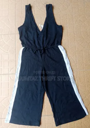 UK a-Grade Girls' Sleeveless Wide-Leg Jumpsuit