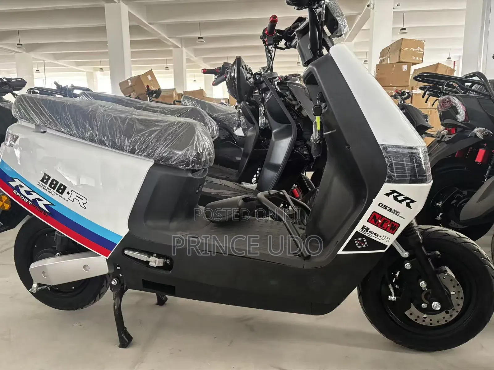 New Motorcycle 2025 White