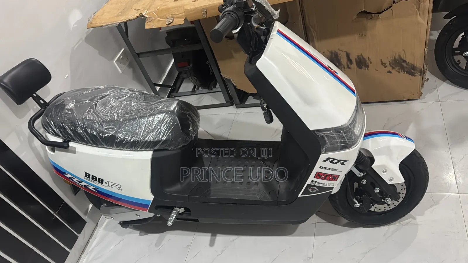 New Motorcycle 2025 White