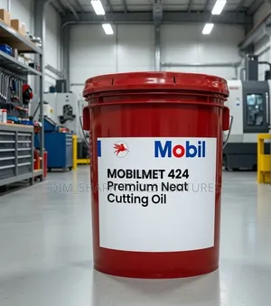 20-Liter Pail of Mobil Mobilmet 424 Premium Neat Cutting Oil