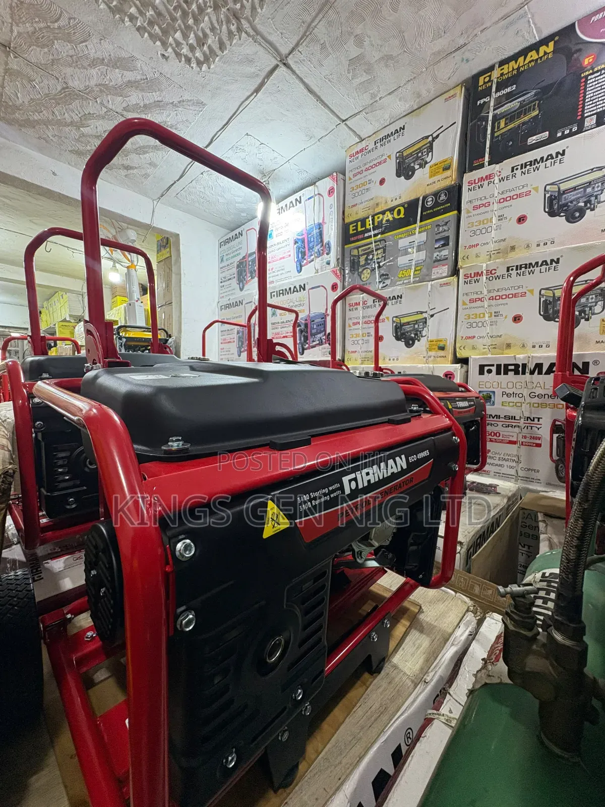 FIRMAN 3.4kva ECO4990ES Semi-Silent Generator Set