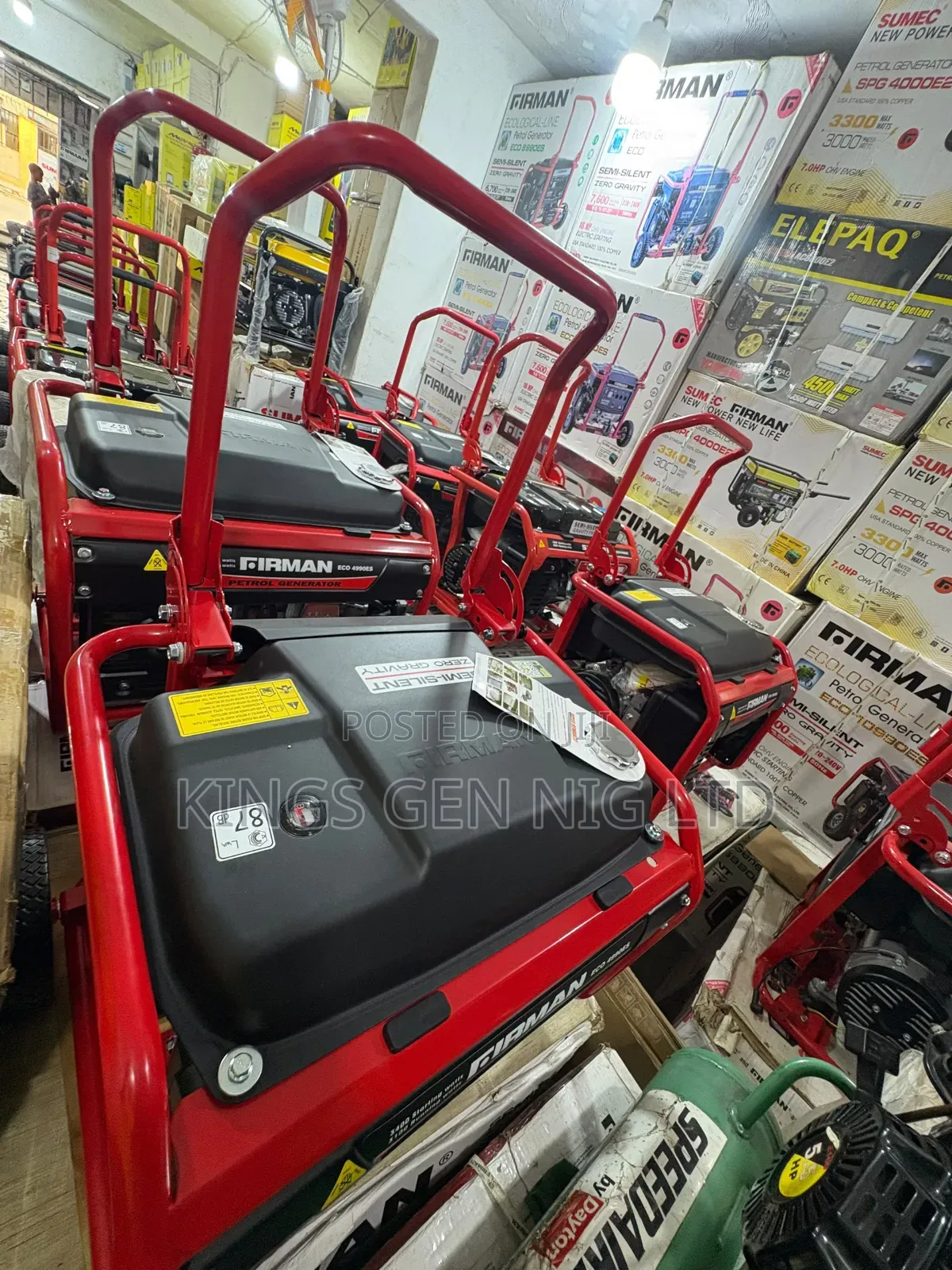 FIRMAN 3.4kva ECO4990ES Semi-Silent Generator Set