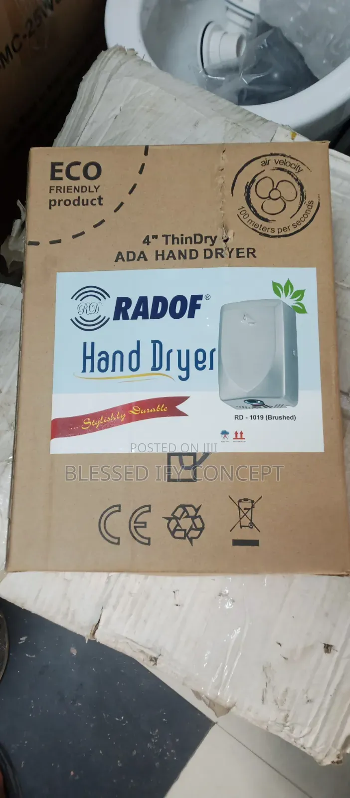 Radof England Stainless Automatic Hand Dryer